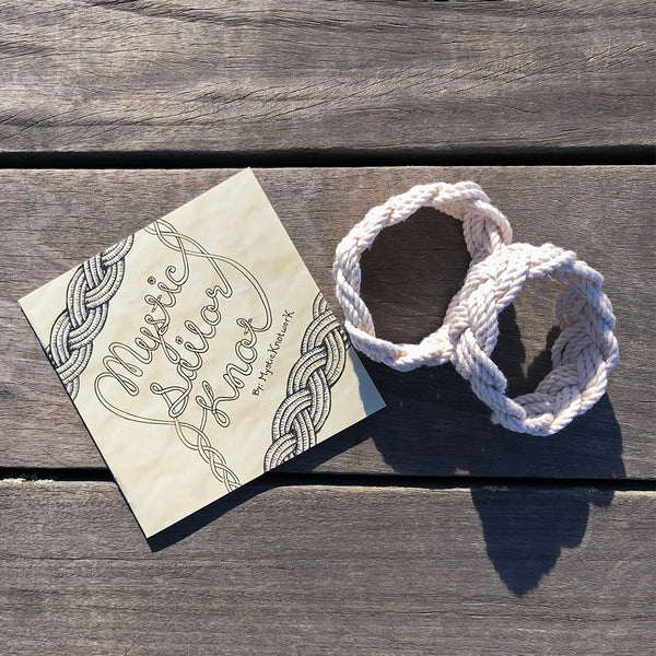 How To Tie A Sailor Knot Bracelet - Booklet And Cord