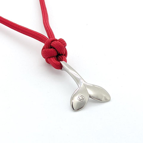 Stainless Steel Whale Tail Necklace 15 color options