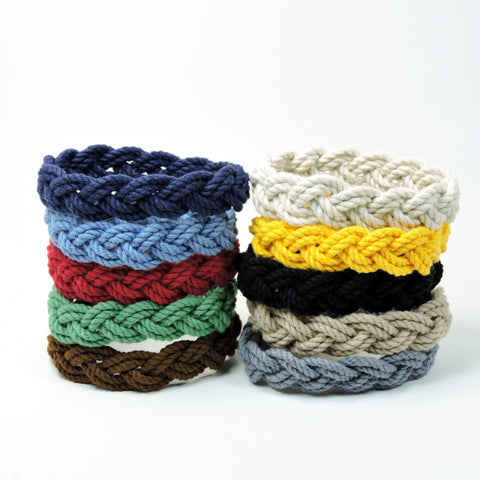Narrow Sailor Bracelet, Turks Head Knot Wholesale - Mystic Knotwork nautical knot