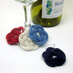 Sailor Knot Napkin Rings, 4 pack Wholesale - Mystic Knotwork nautical knot